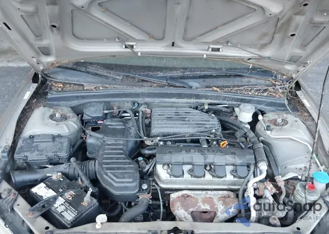 2004 Honda Civic Lx из США, поврежденный, VIN 2HGES16574H508168